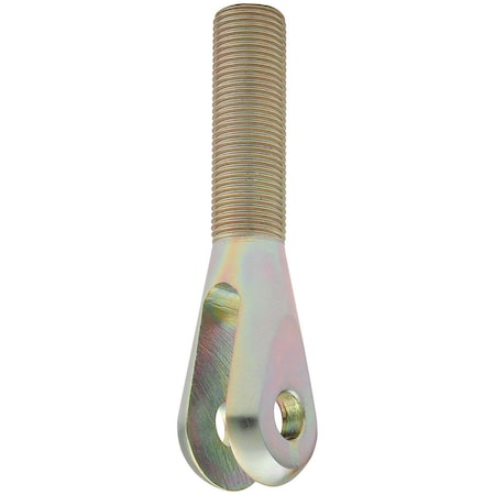 Allstar Performance 0.62 in. Right Hand Steel Clevis; Black Anodized ALL56194